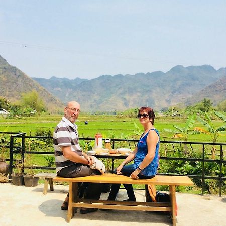 Homestay Quan Hang Mai Chau Exterior foto
