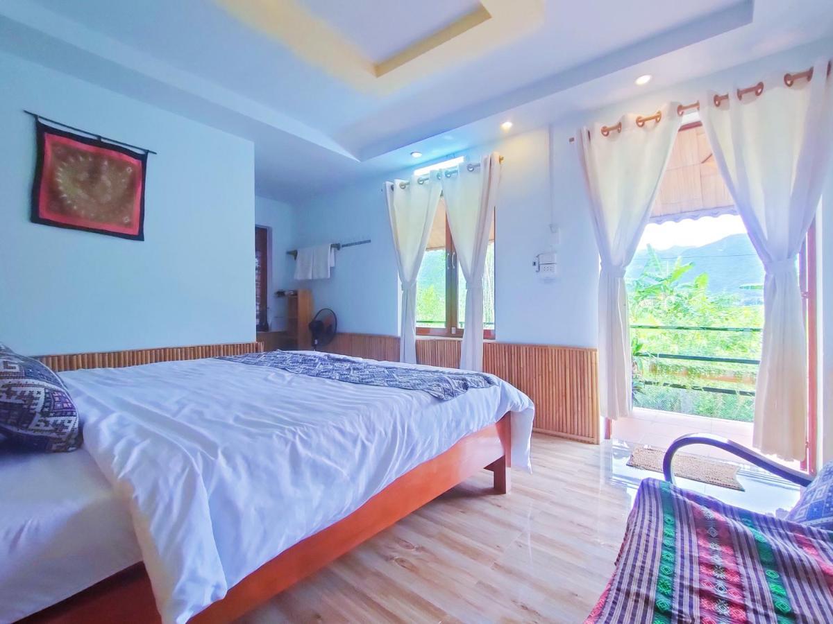 Homestay Quan Hang Mai Chau Exterior foto