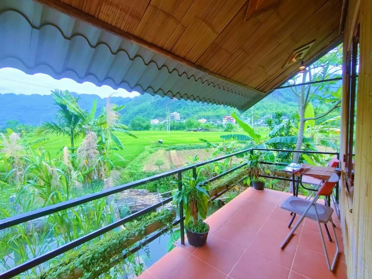 Homestay Quan Hang Mai Chau Exterior foto