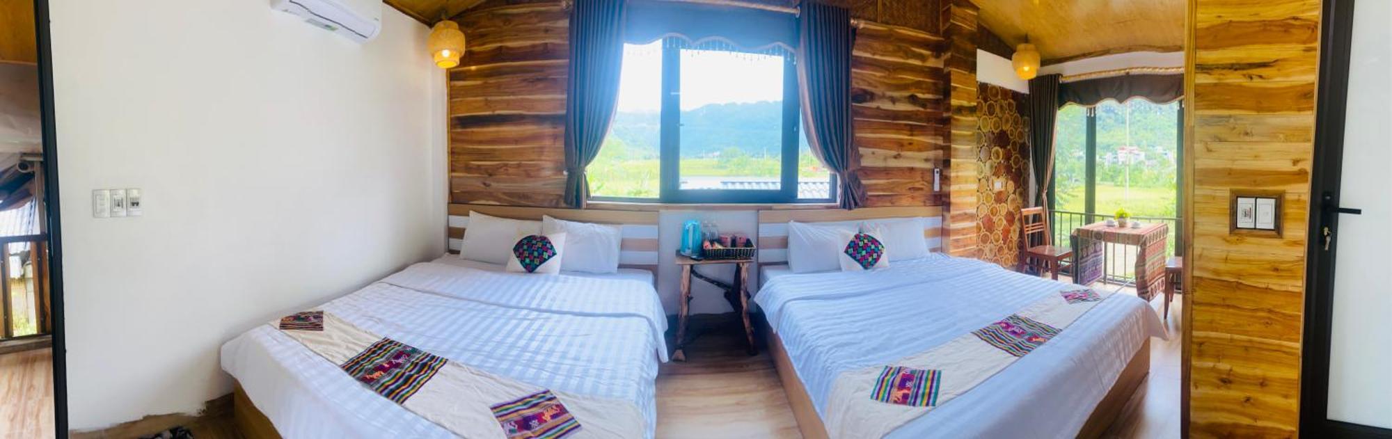 Homestay Quan Hang Mai Chau Exterior foto