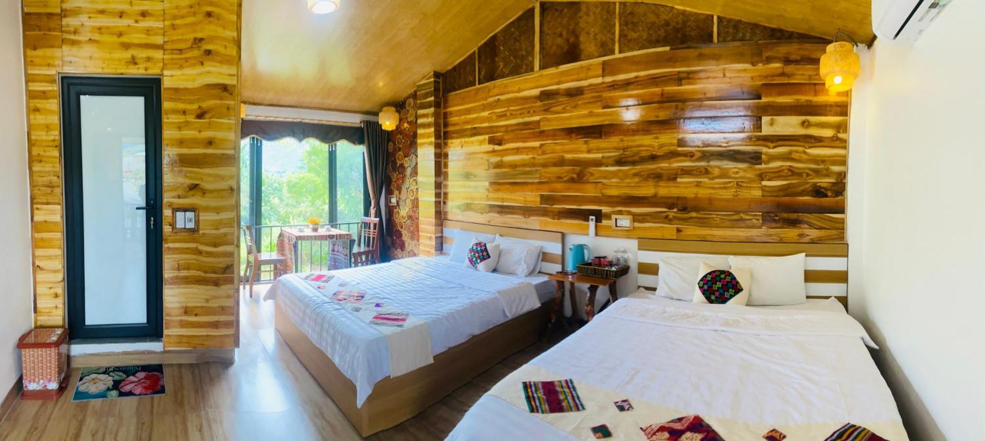Homestay Quan Hang Mai Chau Exterior foto