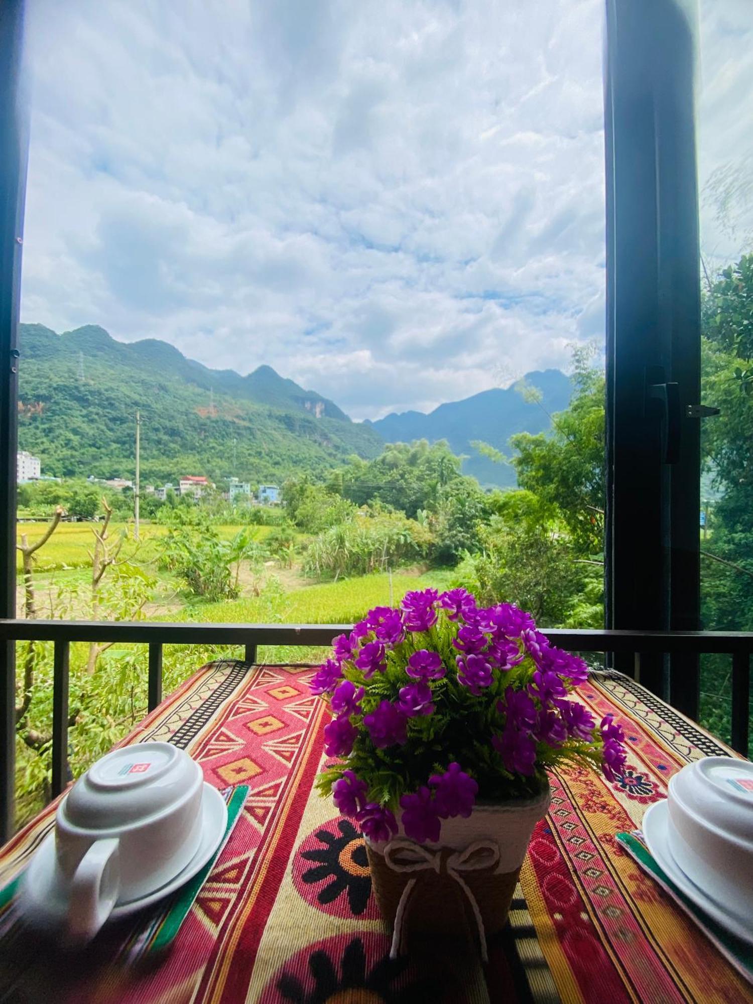 Homestay Quan Hang Mai Chau Exterior foto