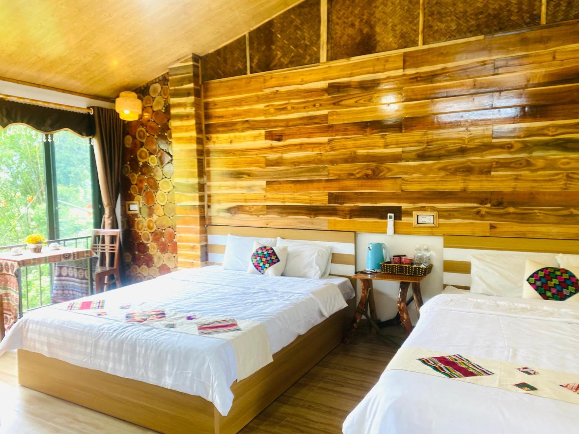 Homestay Quan Hang Mai Chau Exterior foto