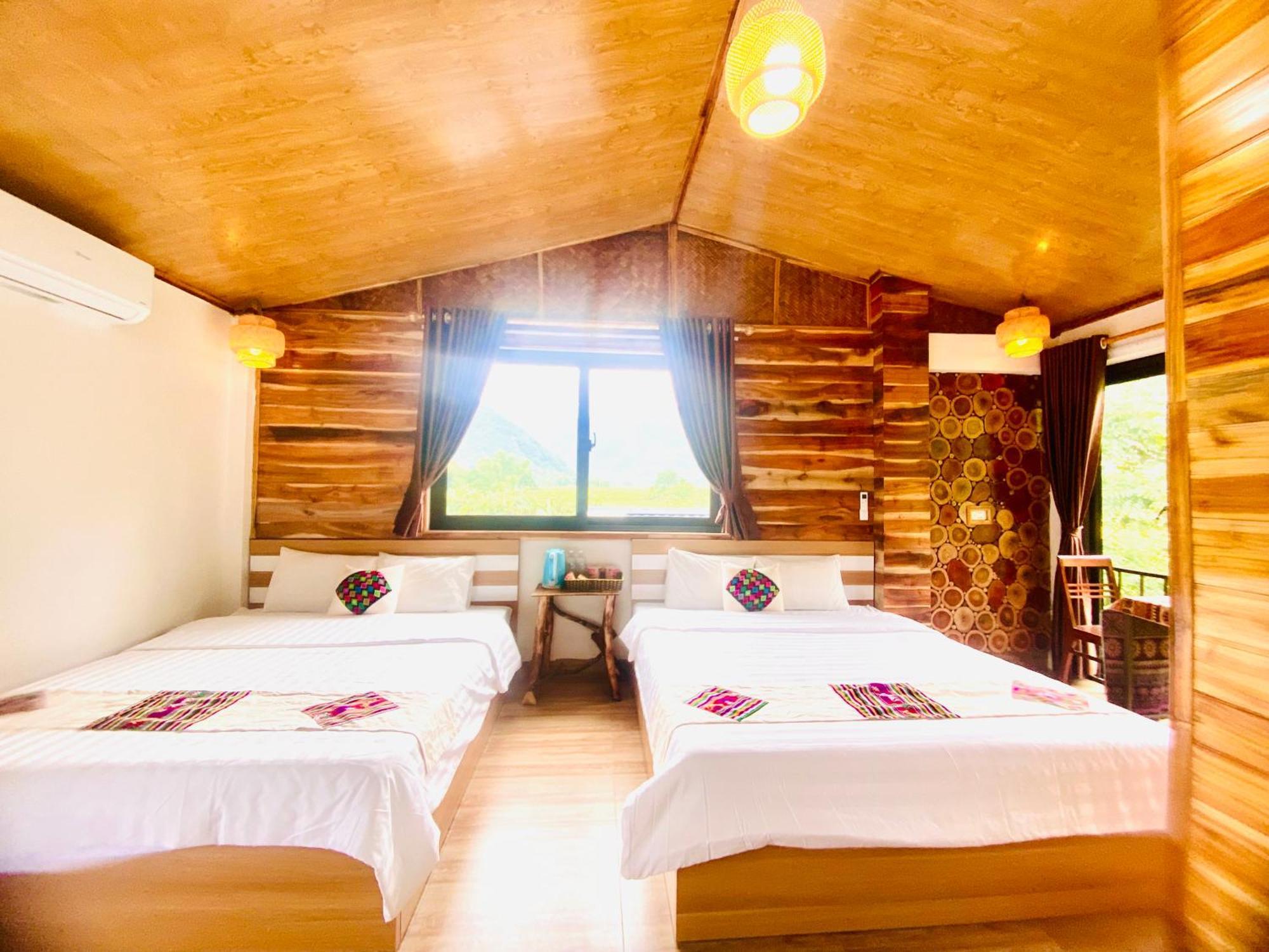 Homestay Quan Hang Mai Chau Exterior foto