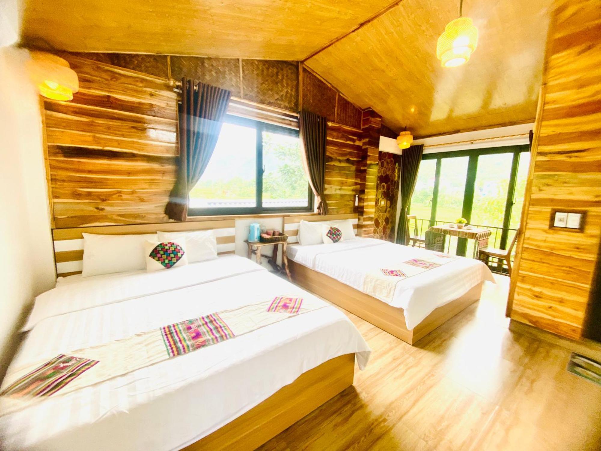 Homestay Quan Hang Mai Chau Exterior foto
