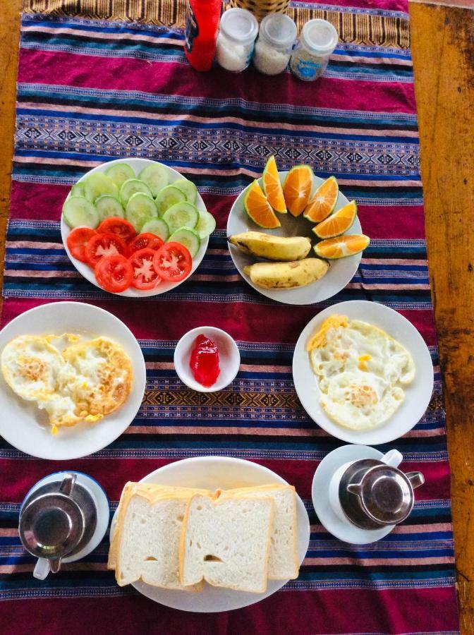 Homestay Quan Hang Mai Chau Exterior foto